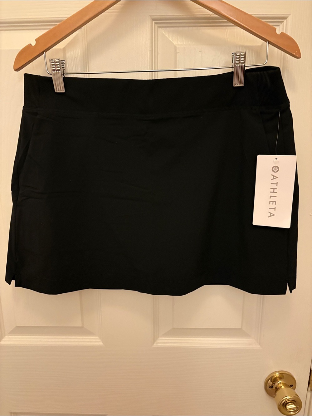 Athleta Black Active Mini Skort A171